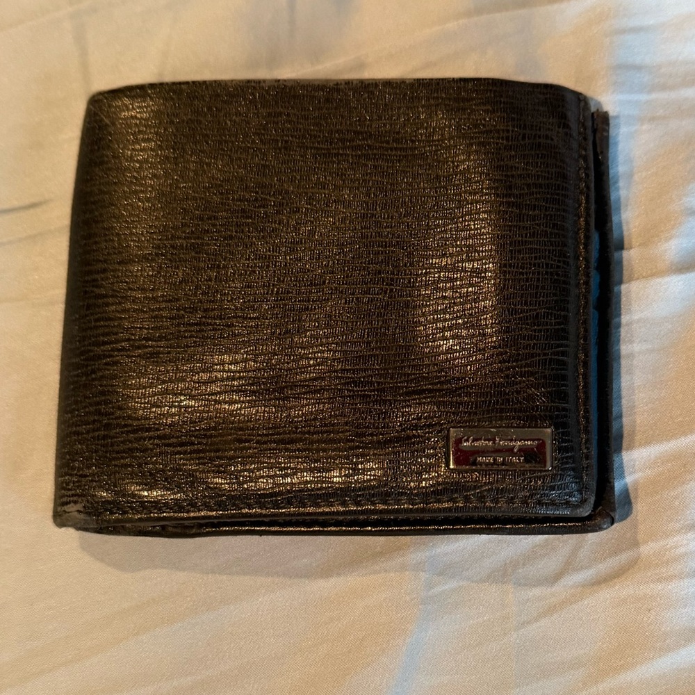 Salvatore Ferragamo Black Wallet